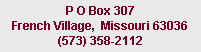 Mail your church donations to this address or call.